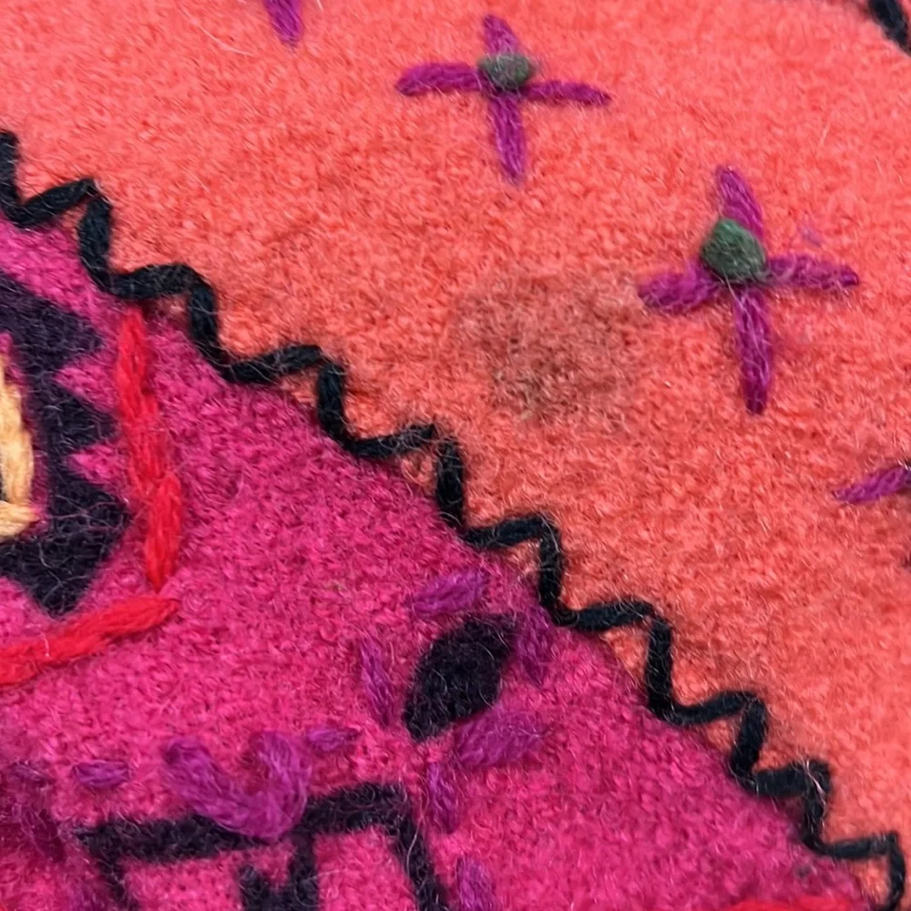 Susan Bristol - L, wool sweater coat/cardigan, southwest style - Picture 8 of 10